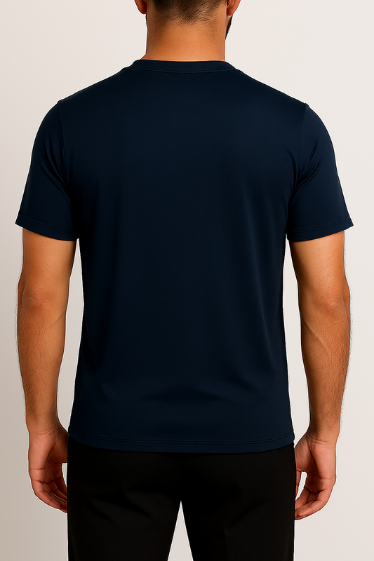AD Premium Activewear Dri-Fit Navy Blue T-Shirt