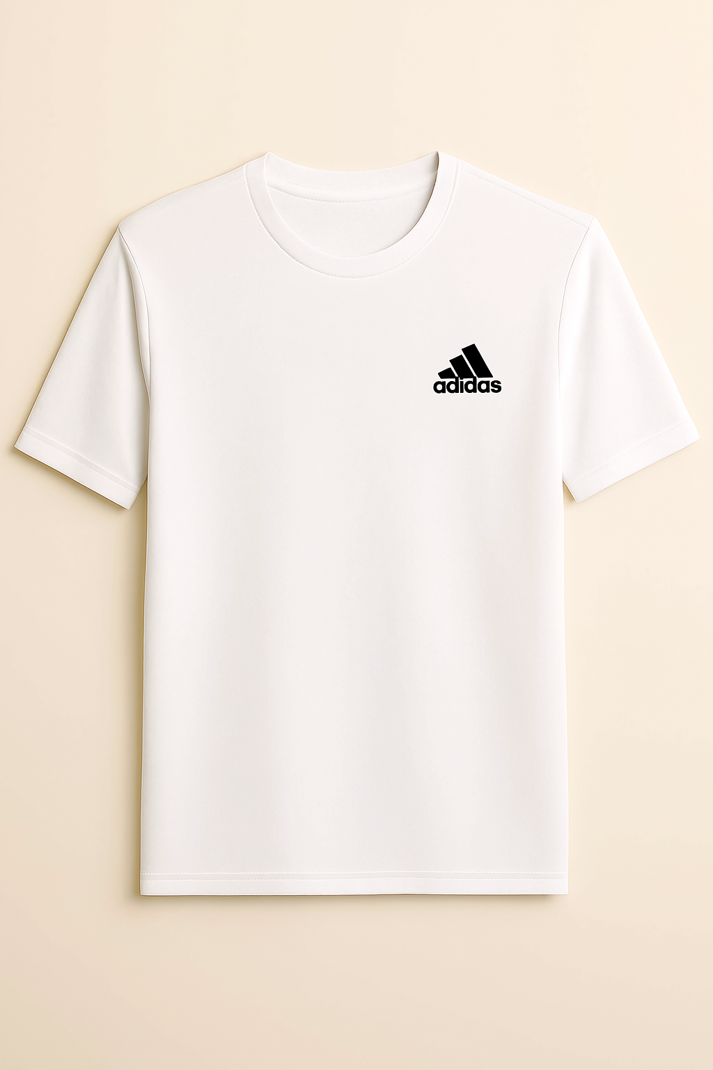 AD Premium Activewear Dri-Fit White T-Shirt
