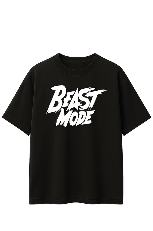 Beast Mode Drop Shoulder Oversized T-Shirt