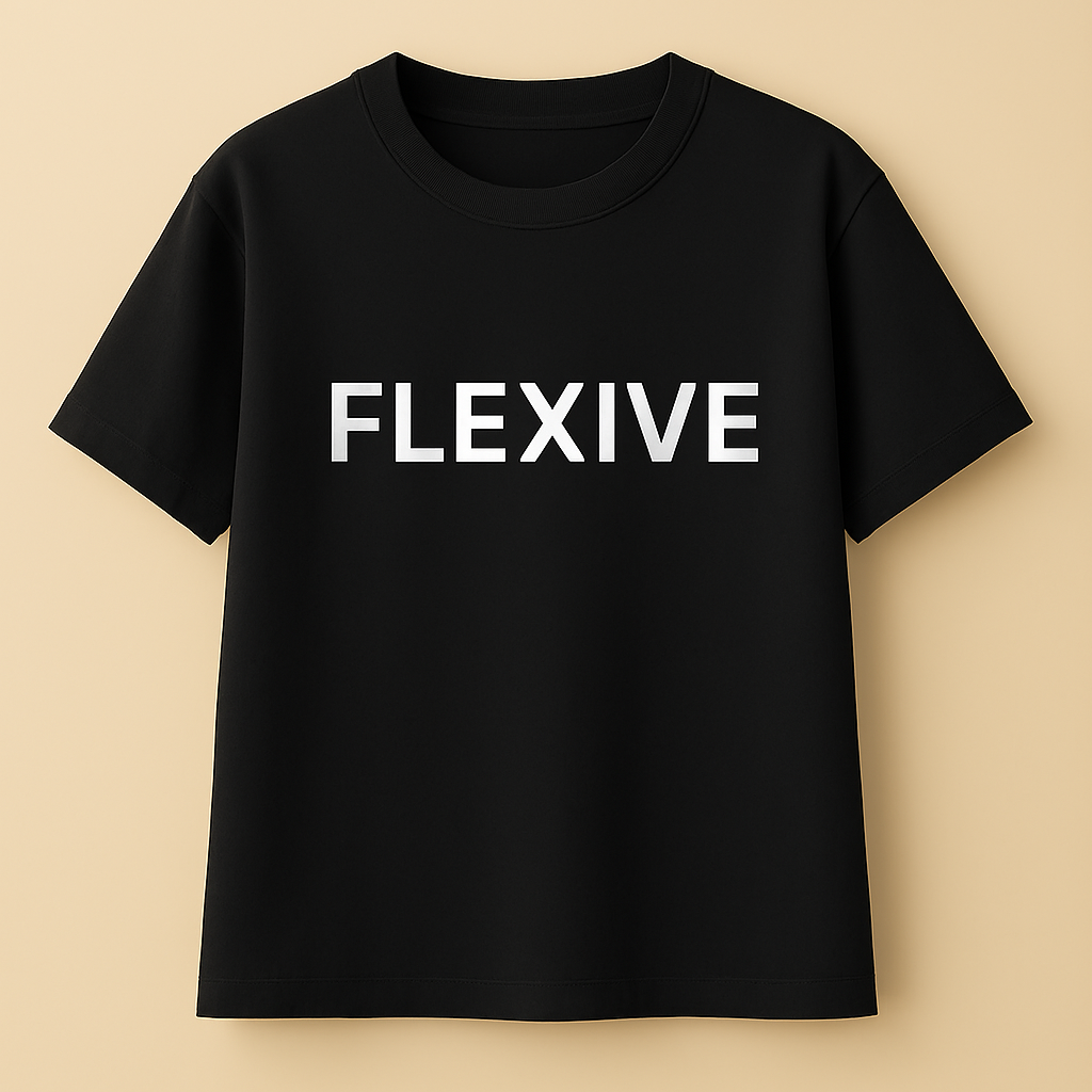 FLEXIVE Core Drop Shoulder Oversized T-Shirt