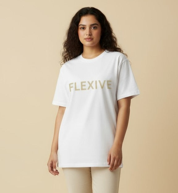 FLEXIVE Core Drop Shoulder Oversized T-Shirt