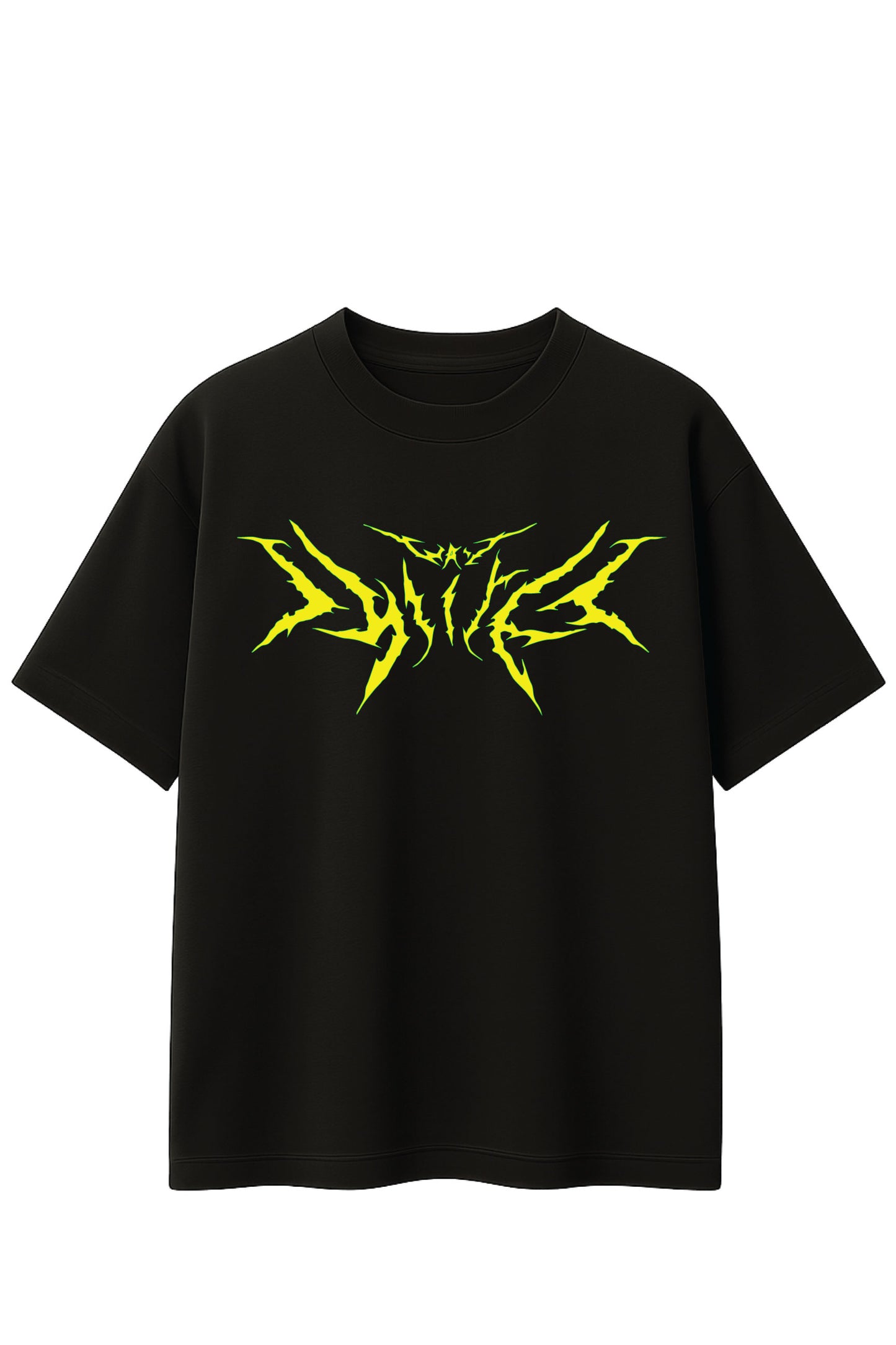 Crazy Static Drop Shoulder Oversized T-Shirt