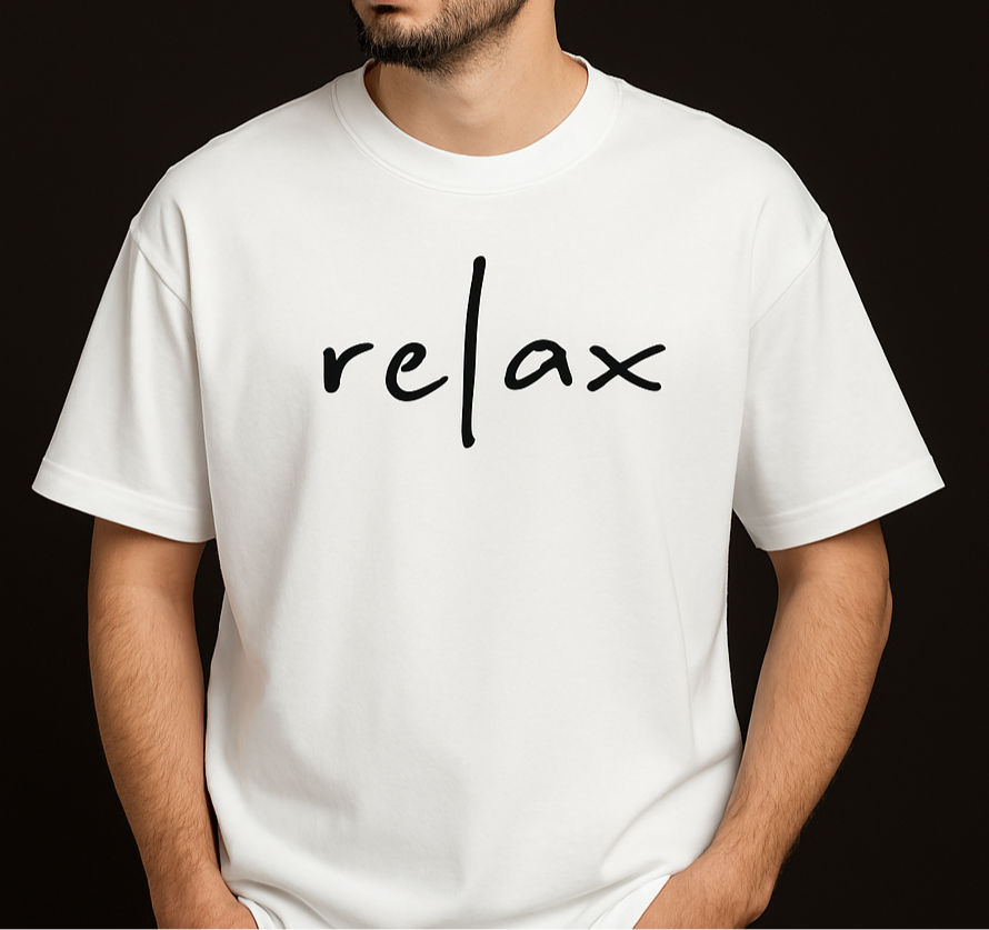 The Relax Drop Shoulder oversized T-Shirt