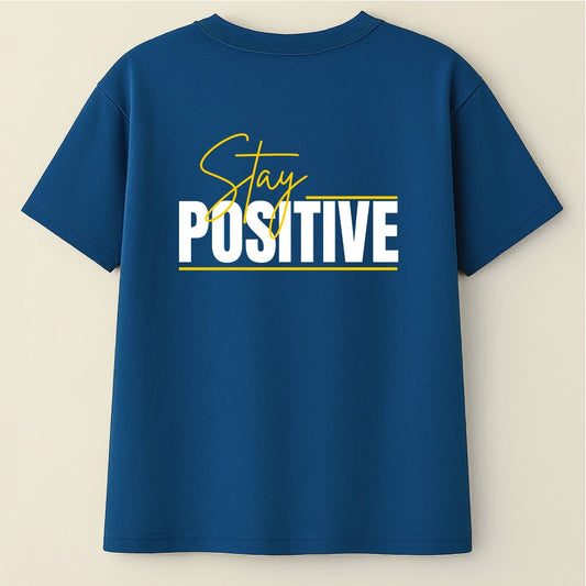 Positive Drop Oversized Drop Shoulder T-Shirt