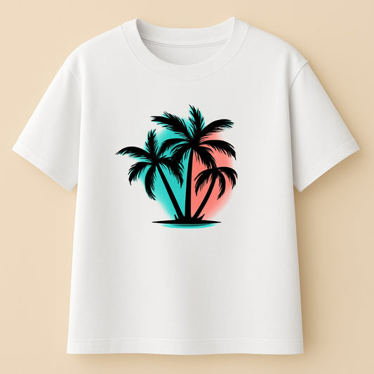 Sunset drift Drop Shoulder Oversized T-Shirt