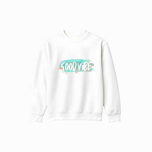 Good Vibe Brushstroke Sweatshirt