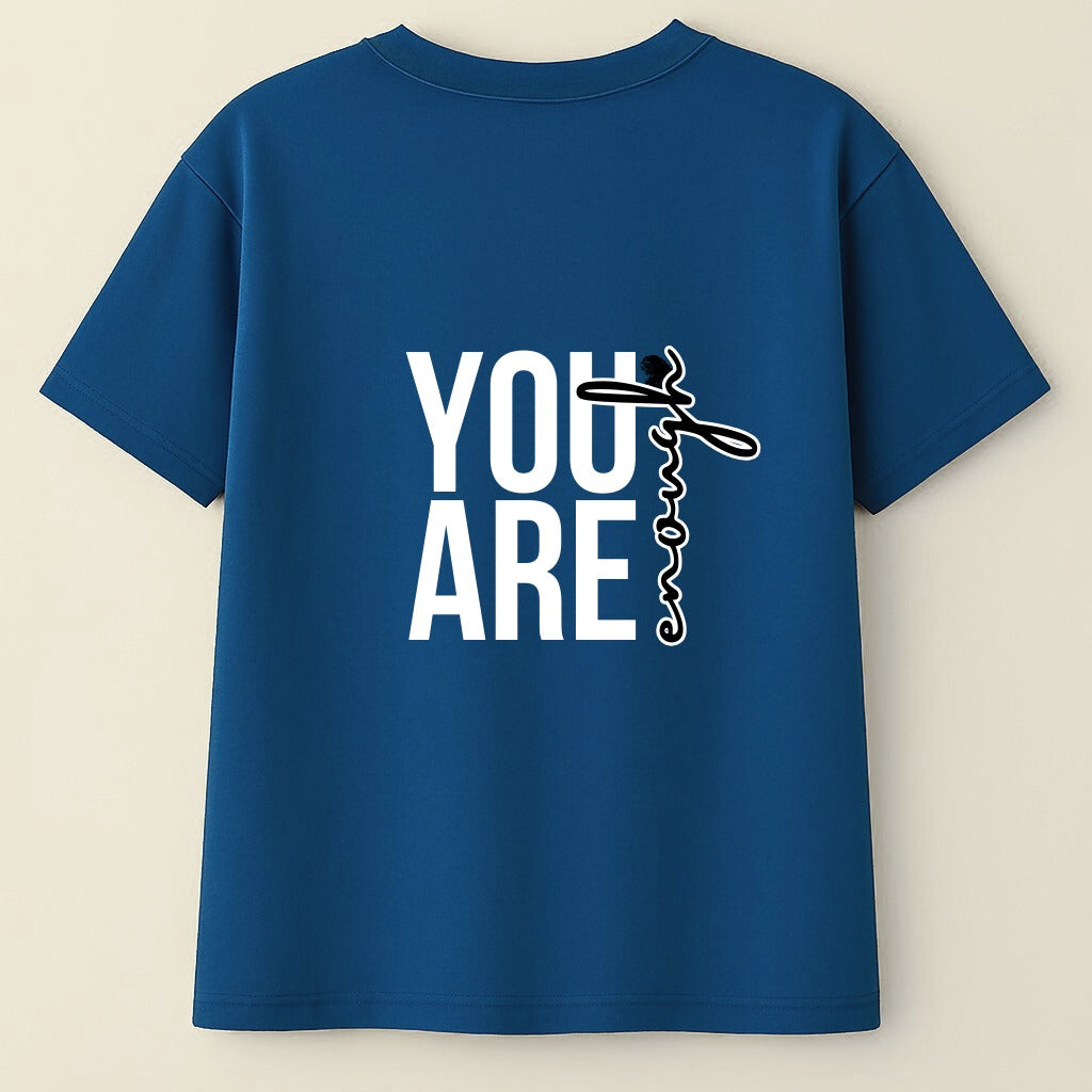 You Are Enough Oversized Drop Shoulder T-Shirt