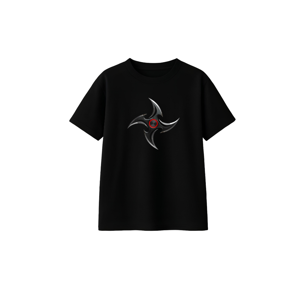 huriken Surge Drop Tee – White/Black