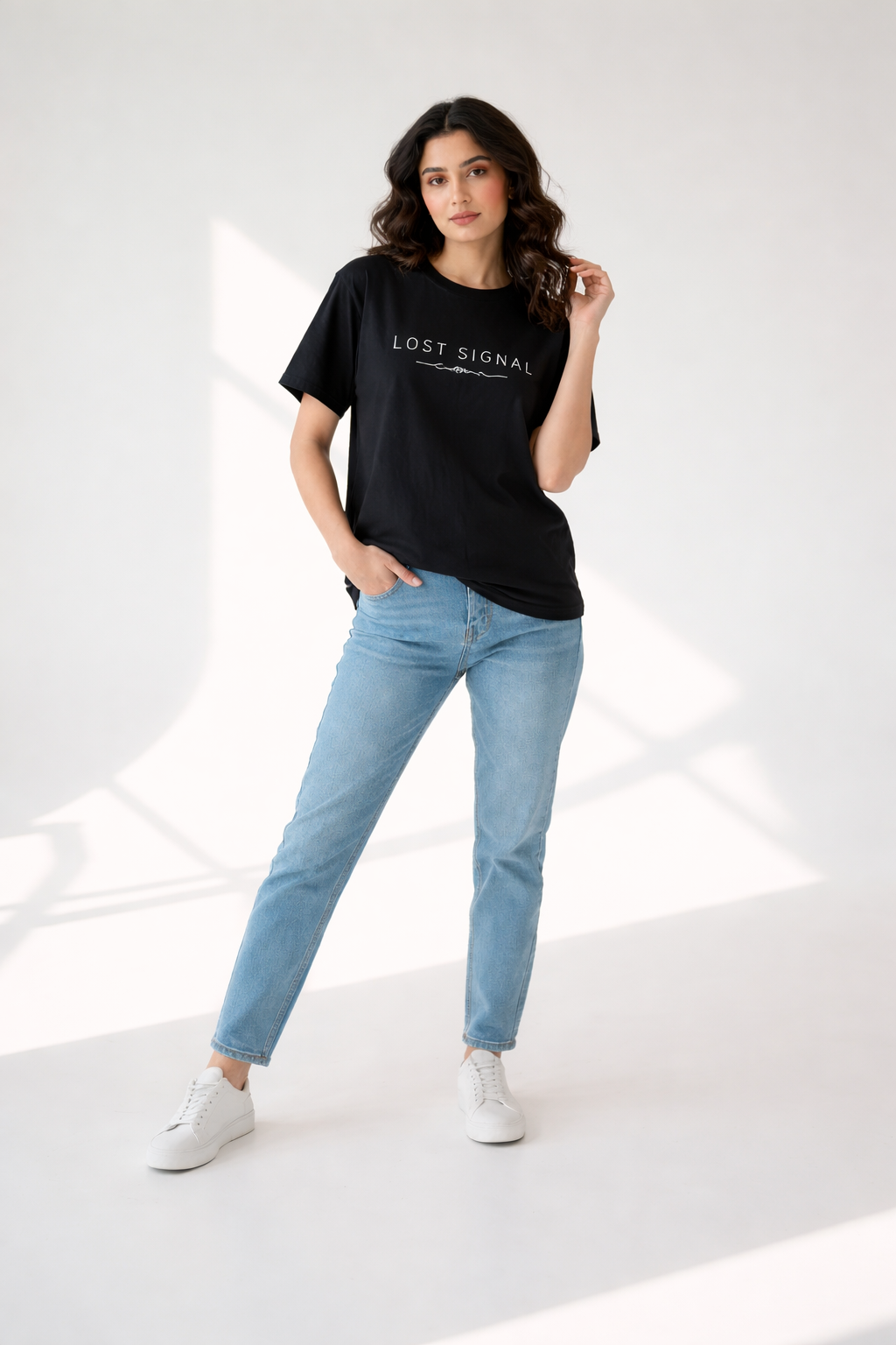 Lost Signal™ Essential Drop-Shoulder Tee