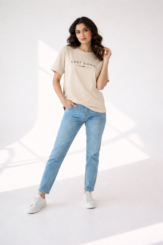 Lost Signal™ Essential Drop-Shoulder Tee