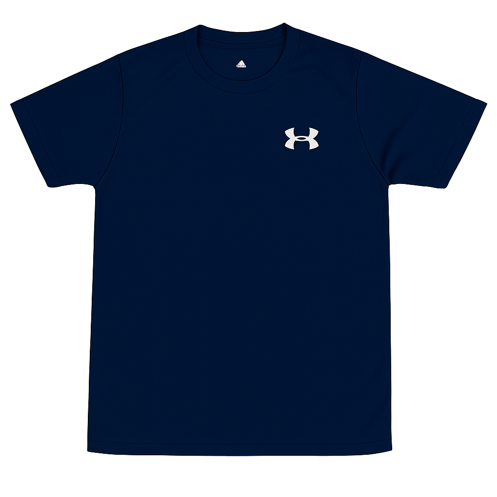 UA Premium Activewear Dri-Fit Navy Blue T-Shirt