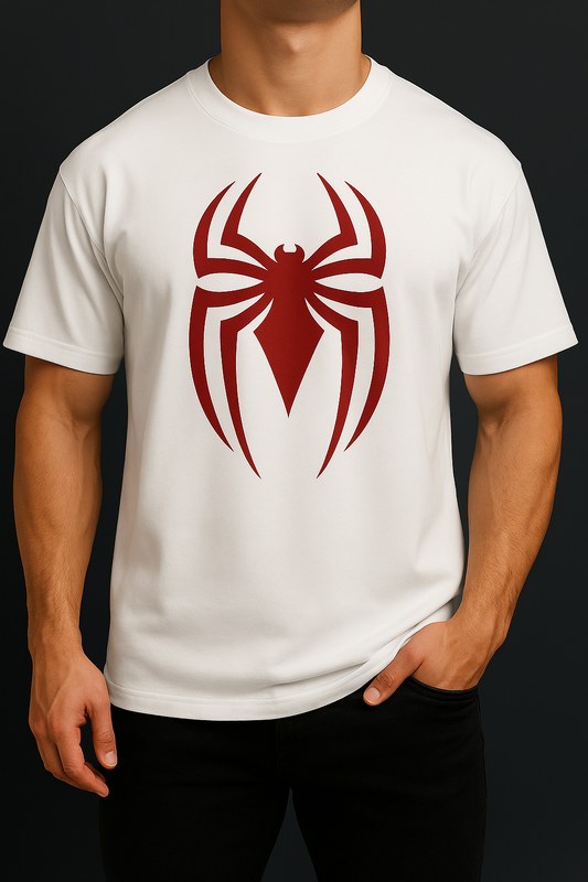 Arachnid Pulse Drop Shoulder Oversized T-Shirt