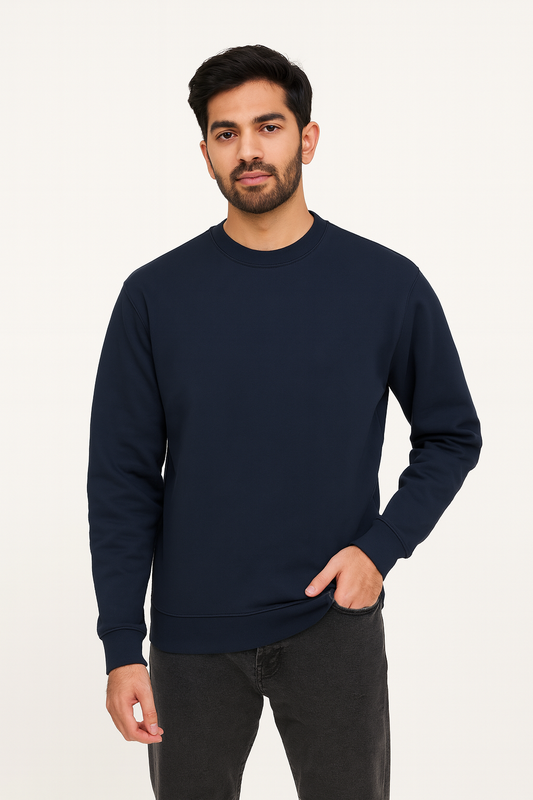 Classis Unisex Sweatshirt -  Navy Blue