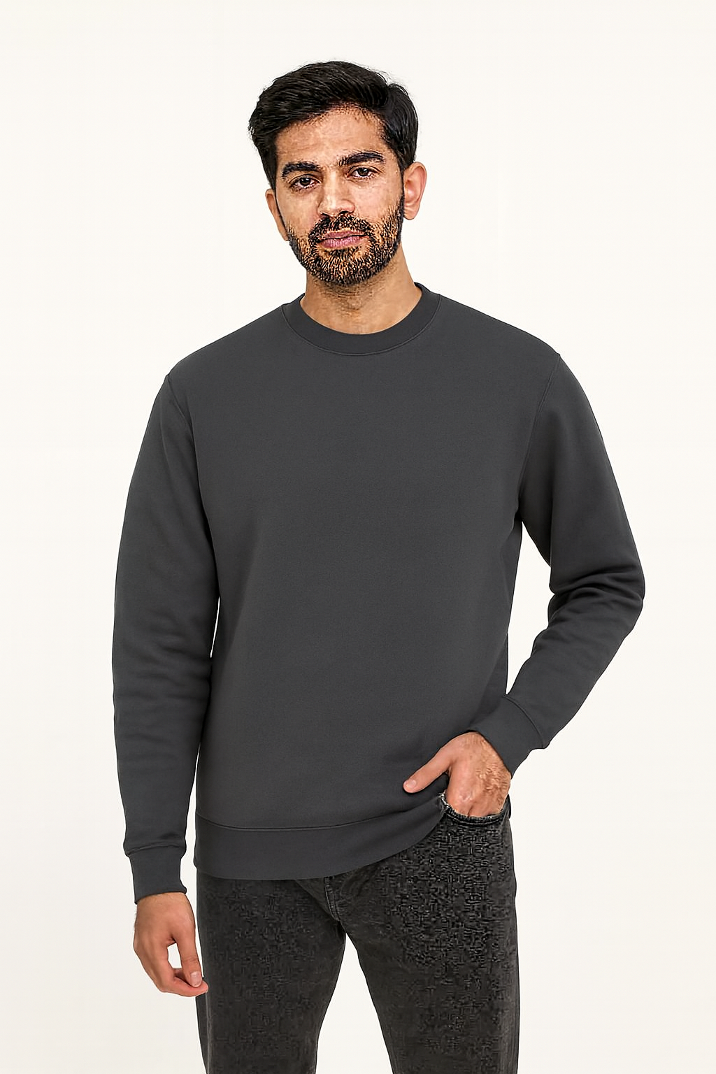 Classic Unisex Sweatshirt - Charcoal Grey