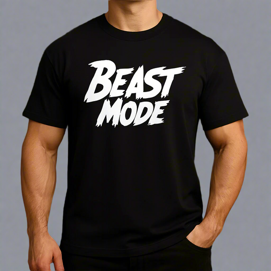 Beast Mode Drop Shoulder Oversized T-Shirt