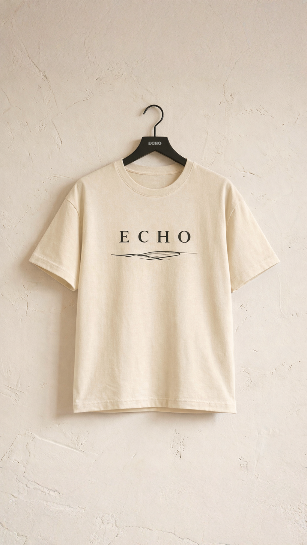 Echo Minimal Drop Shoulder Tee