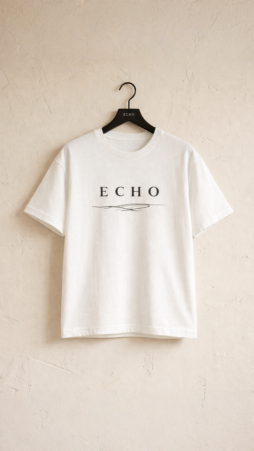 Echo Minimal Drop Shoulder Tee