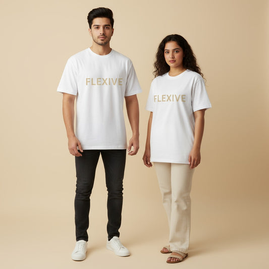 FLEXIVE Core Drop Shoulder Oversized T-Shirt
