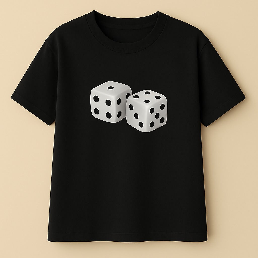 Lucky Roll Drop Shoulder Oversized T-Shirt