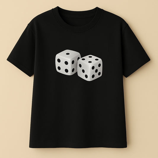 Lucky Roll Drop Shoulder Oversized T-Shirt