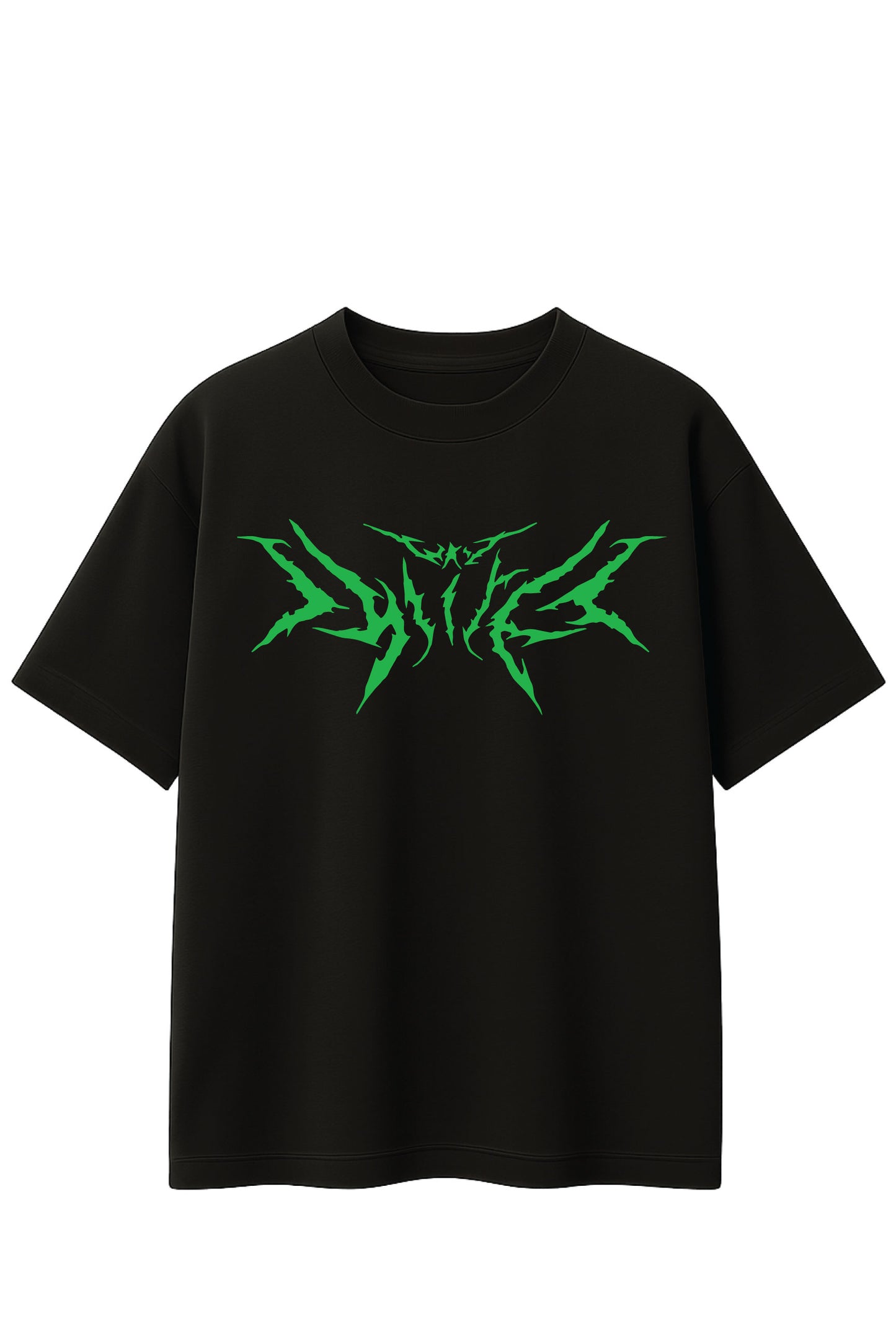 Crazy Static Drop Shoulder Oversized T-Shirt